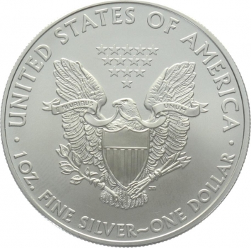 USA 1 Dollar 2009 Silver Eagle - 1 Unze Feinsilber